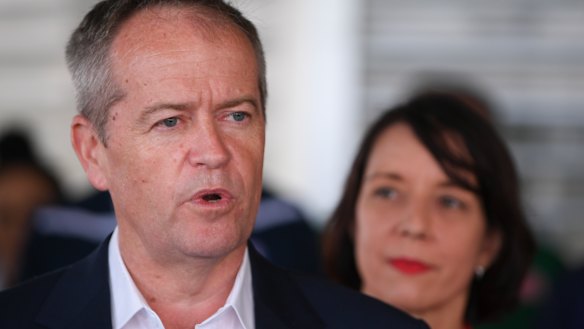 Bill Shorten has refused to rule out reviewing the Adani mine's approval. 