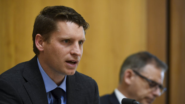 Liberal MP Andrew Hastie is the Chair of Parliamentary Joint Committee on Intelligence and Security.