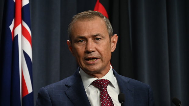 Health Minister Roger Cook.  