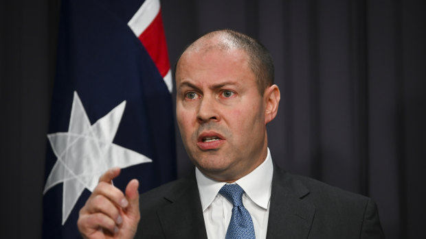 Treasurer Josh Frydenberg. 