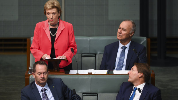 Queensland LNP MP Jane Prentice delivers her valedictory speech.