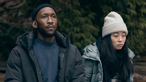 Mahershala Ali and Awkwafina star in a near-future world in Swan Song.