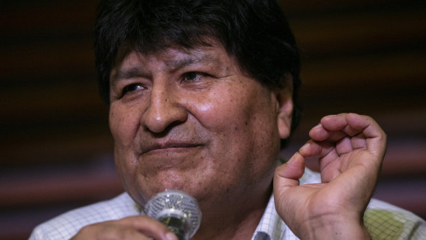 Exiled former president of Bolivia Evo Morales says he may now return. 