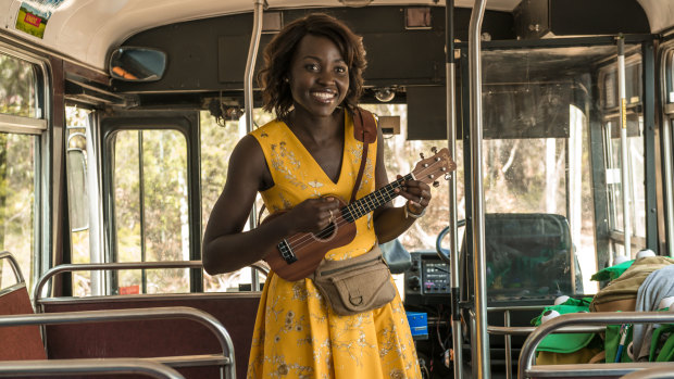 "I read it and I laughed out loud": Lupita Nyong'o in Little Monsters.