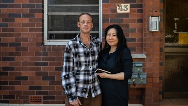 Matthew and Jasmine Drummond have been queueing at inspections at Bondi Beach.