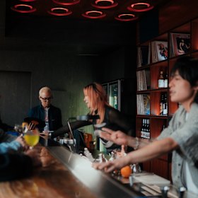 Bar Selecta has just 10 seats, with an enormous catalogue of vinyl.