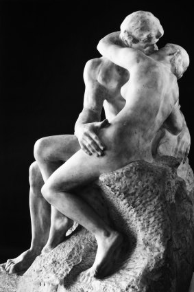 Rodin’s 1882 sculpture, Le Baiser.