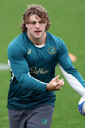 Wallabies back-rower Fraser McReight.  