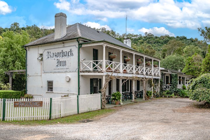The Razorback Inn will be turned into an events centre and café.