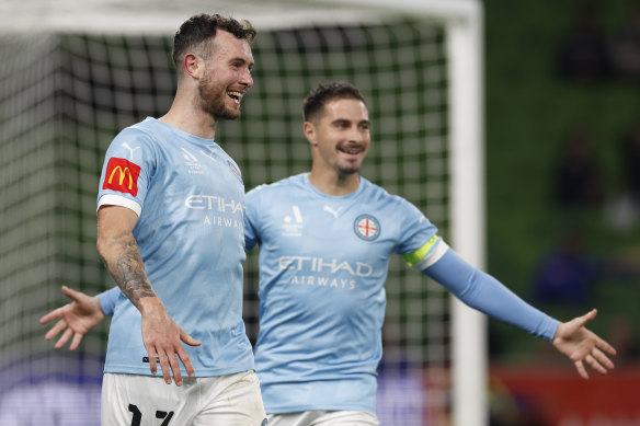 A League Mens: 'A big weight off my shoulders': How an A-League star has  emerged from the interrupted Melbourne Derby; Melbourne City; Aiden O'Neill