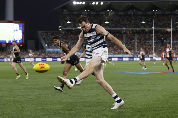 Cameron kicked a contender for goal of the year against St Kilda in round one