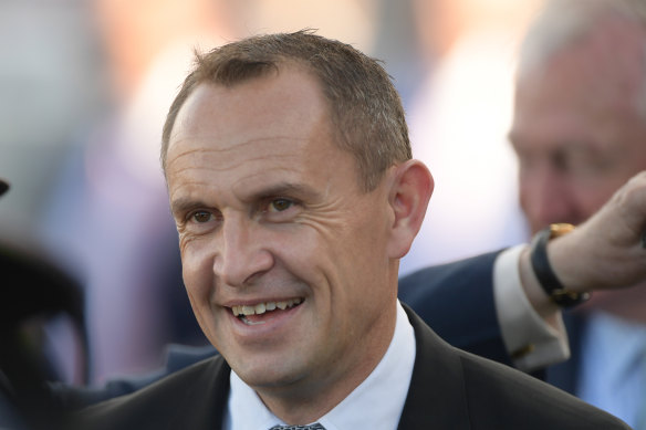 Chris Waller has a raft group 1 runners at Rosehill on Saturday, including Hungry Heart in the Golden Slipper.