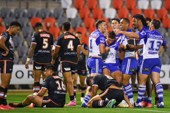 The Tigers were embarrassed 38-0 on Sunday by the hapless Bulldogs.
