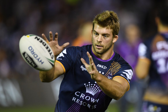 Origin prop Christian Welch has been stood down by the Melbourne Storm after inviting a guest into the NRL bubble overnight. 
