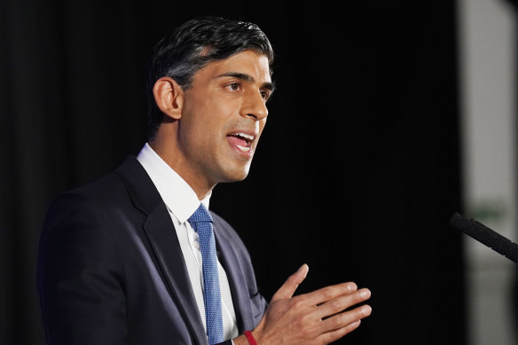 Urged to act on TikTok: British Prime Minister Rishi Sunak.