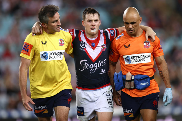 Luke Keary has confirmed he will be back for round one after rupturing his ACL last season.