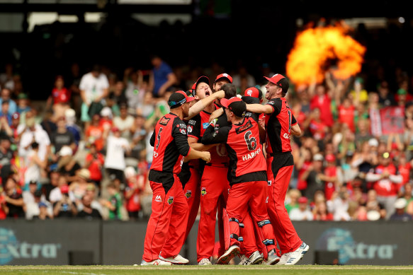 For those struggling to remember, the Big Bash grand final was won by the Melbourne Renegades last year.
