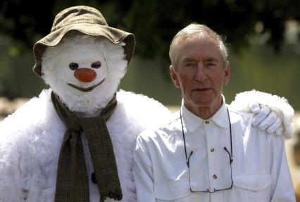 Author and illustrator Raymond Briggs, who was best known for the 1978 classic The Snowman.