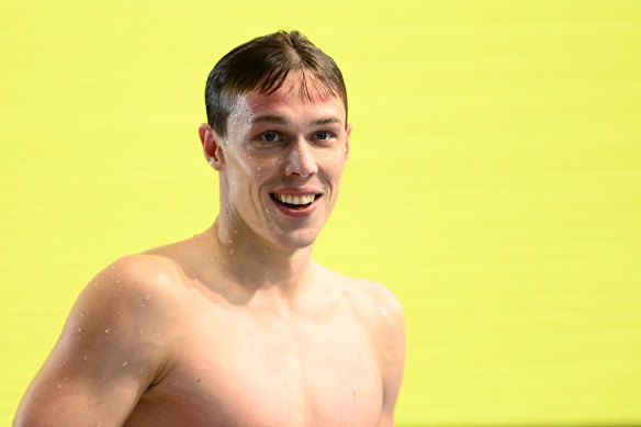 Zac Stubblety-Cook is the WR holder and Olympic champion in the 200m breaststroke.