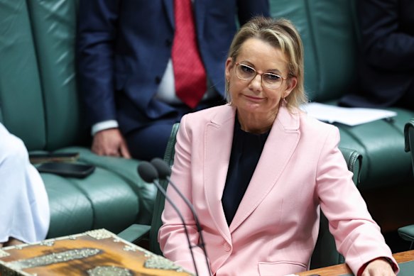 Opposition Leader Sussan Ley wanted to strike a different tone. 
