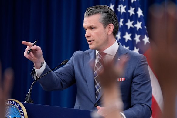 The New York Times sued Defence Secretary Pete Hegseth over new press restrictions for military reporting in December.