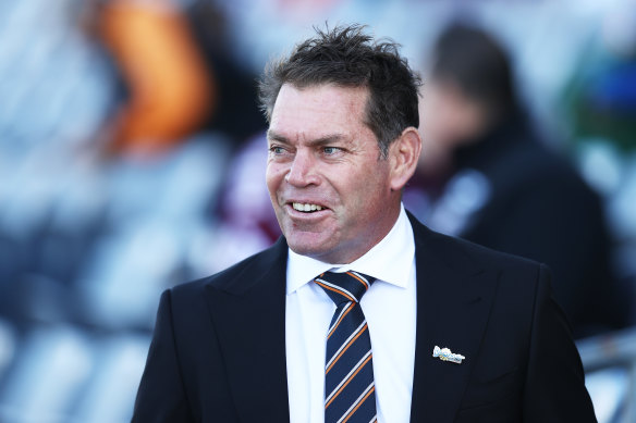 Brett Kimmorley’s time as interim coach ends on Sunday.