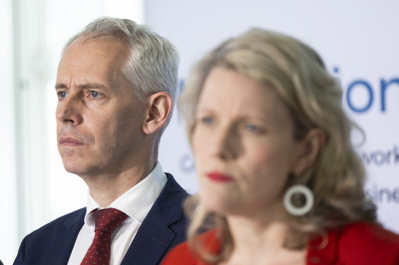 ‘Like a fish out of water’: Immigration Minister Andrew Giles.