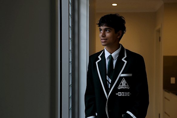 Samedh Chirravuri says he likes that the application process for US colleges goes beyond pure academic marks.