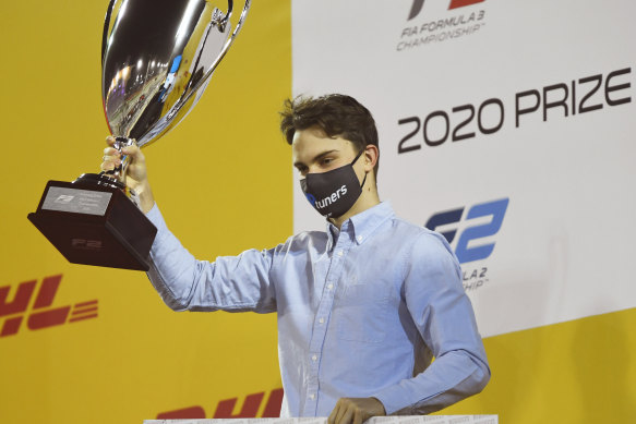 Melbourne’s Oscar Piastri won the F3 title in Europe this season.