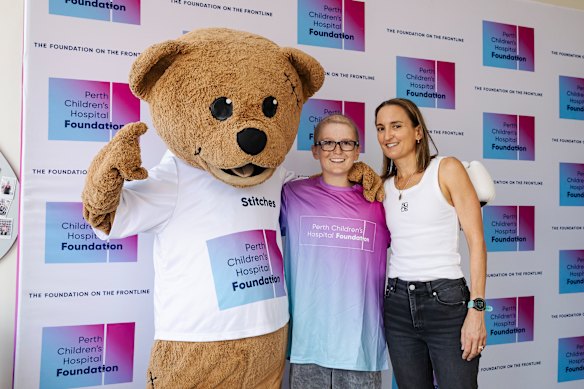 Ben Gregory and his mother Kate are raising money for Perth Children’s Hospital Foundation.