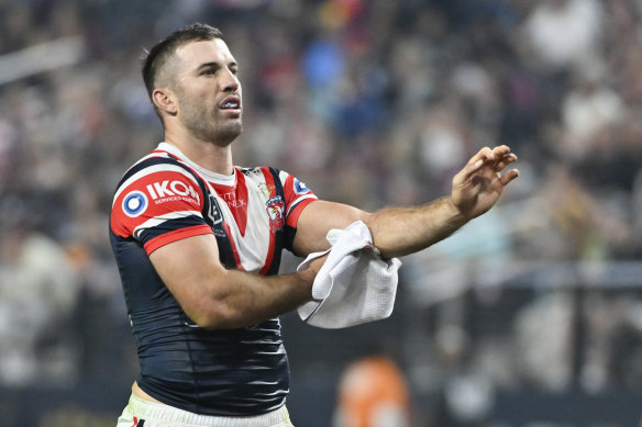 Roosters captain James Tedesco.