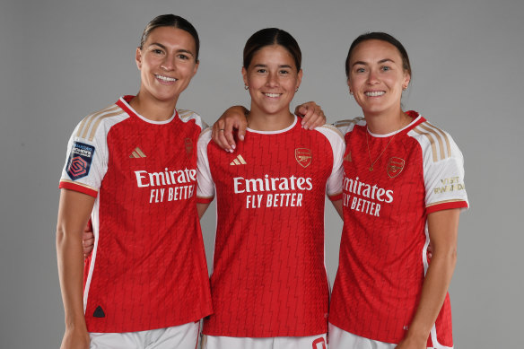Matildas and Arsenal stars Steph Catley, Kyra Cooney-Cross and Caitlin Foord appear to be bound for Melbourne.