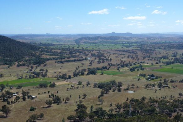 Doyles Creek, the site covered by the cancelled exploration licence.