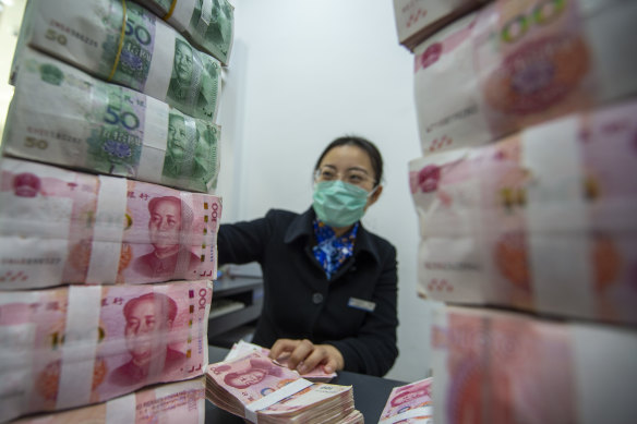 China’s yuan has also been volatile.