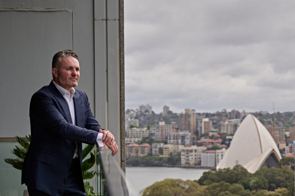 Clayton Larcombe, chief investment officer at PAC Capital, made his mark on Sydney’s trophy home market this week.