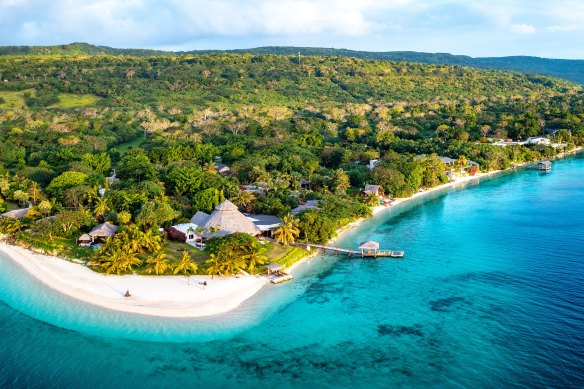 The Havannah sits on one of Vanuatu’s prettiest bays. 