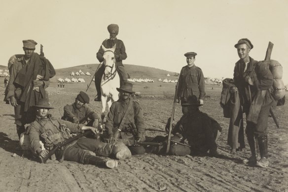 A still from the documentary Anzac. Lemnos. 1915.