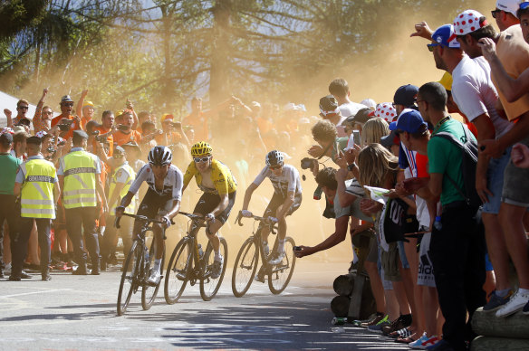 Chris Froome has questioned whether the Tour would be able to keep spectators away.