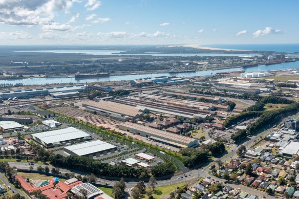 Sentinel Property Group has received approval from the City of Newcastle to develop a $225 million international distribution hub.