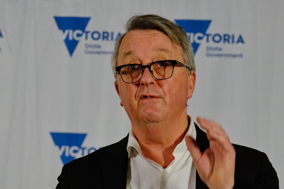 Victorian Health Minister Martin Foley. 