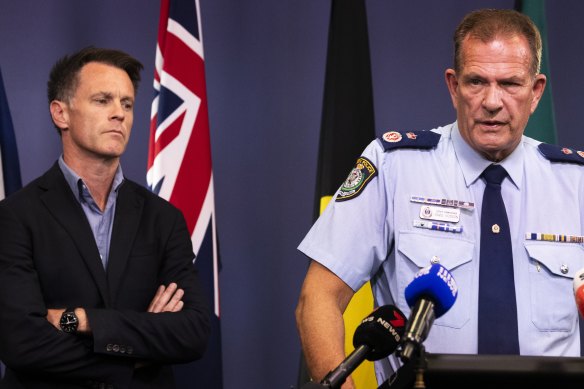 Wednesday’s press conference was not planned. Police and the government clearly had no intention of telling the public - yet. 