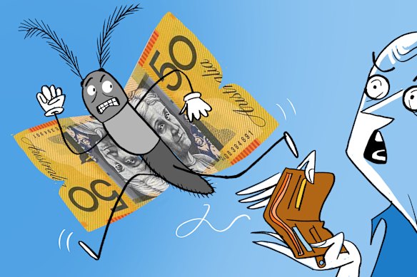 The difference in interest is costing you $50 a week.