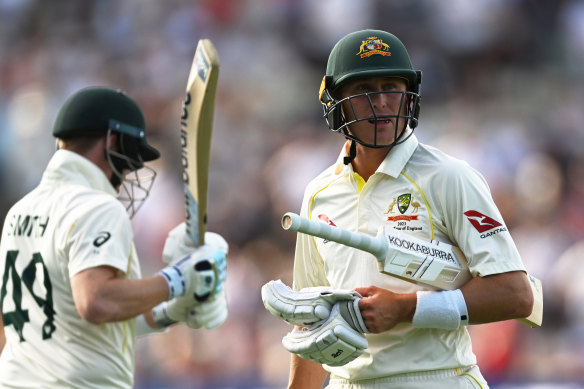 Steve Smith and Marnus Labuschagne.