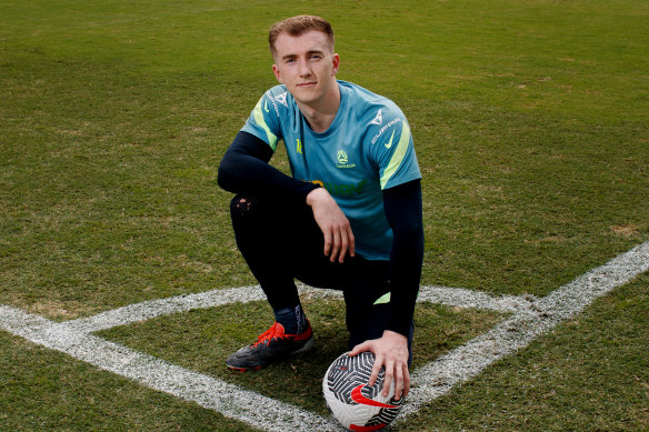 Joe Gauci broke the A-League’s transfer record when he signed for Aston Villa on deadline day in January.