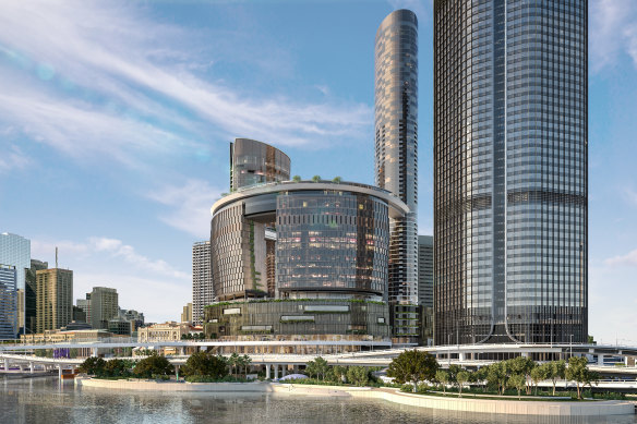 The casino, shopping and resort precinct is expected to draw big tourist crowds.