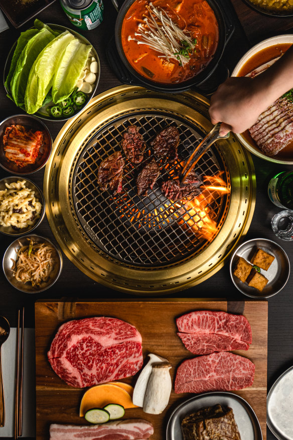 Classic Korean BBQ in the CBD.