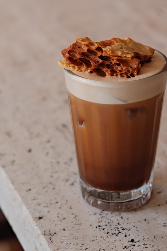 Honeycomb espresso. 