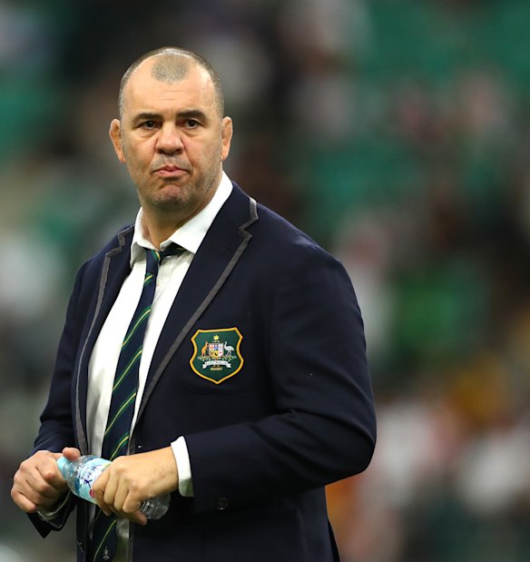 Former Wallabies coach Michael Cheika.