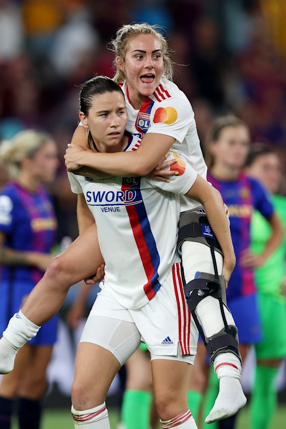 Ellie Carpenter suffered an ACL injury more than a year ago.