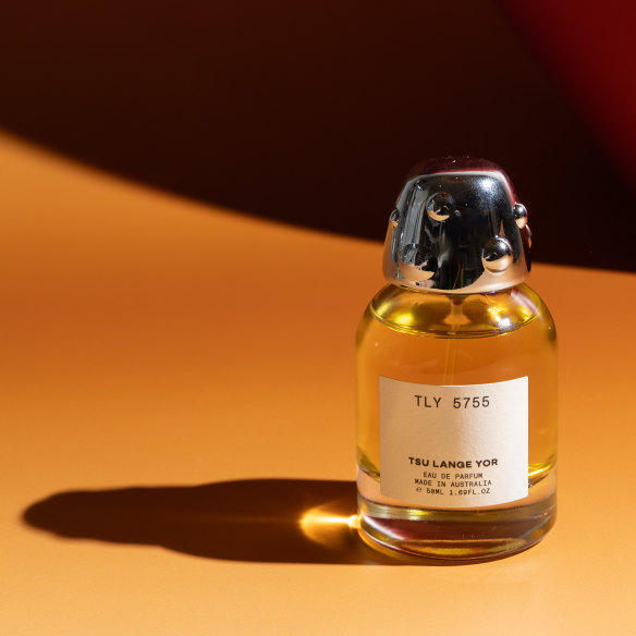 The signature scent of Sivan’s brand Tsu Lange Yor, which the brothers created with Australian perfumer Craig Andrade’s The Raconteur.